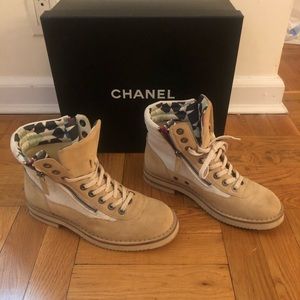 CHANEL Combat Boots
